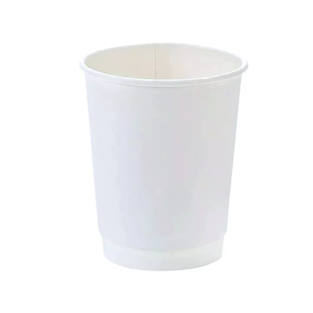 White Double Wall Coffee Cup | 250ml