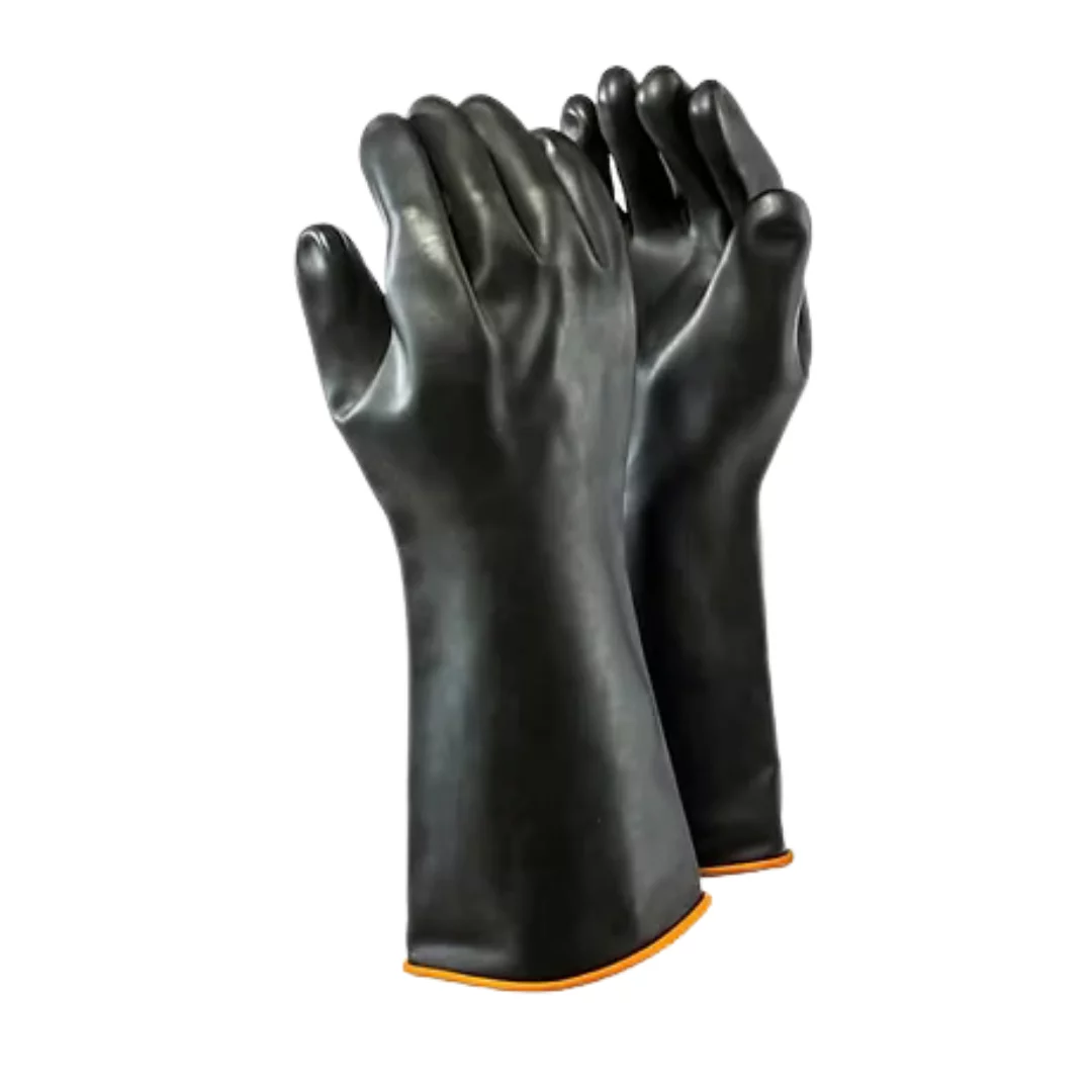 Black Chemical Gloves