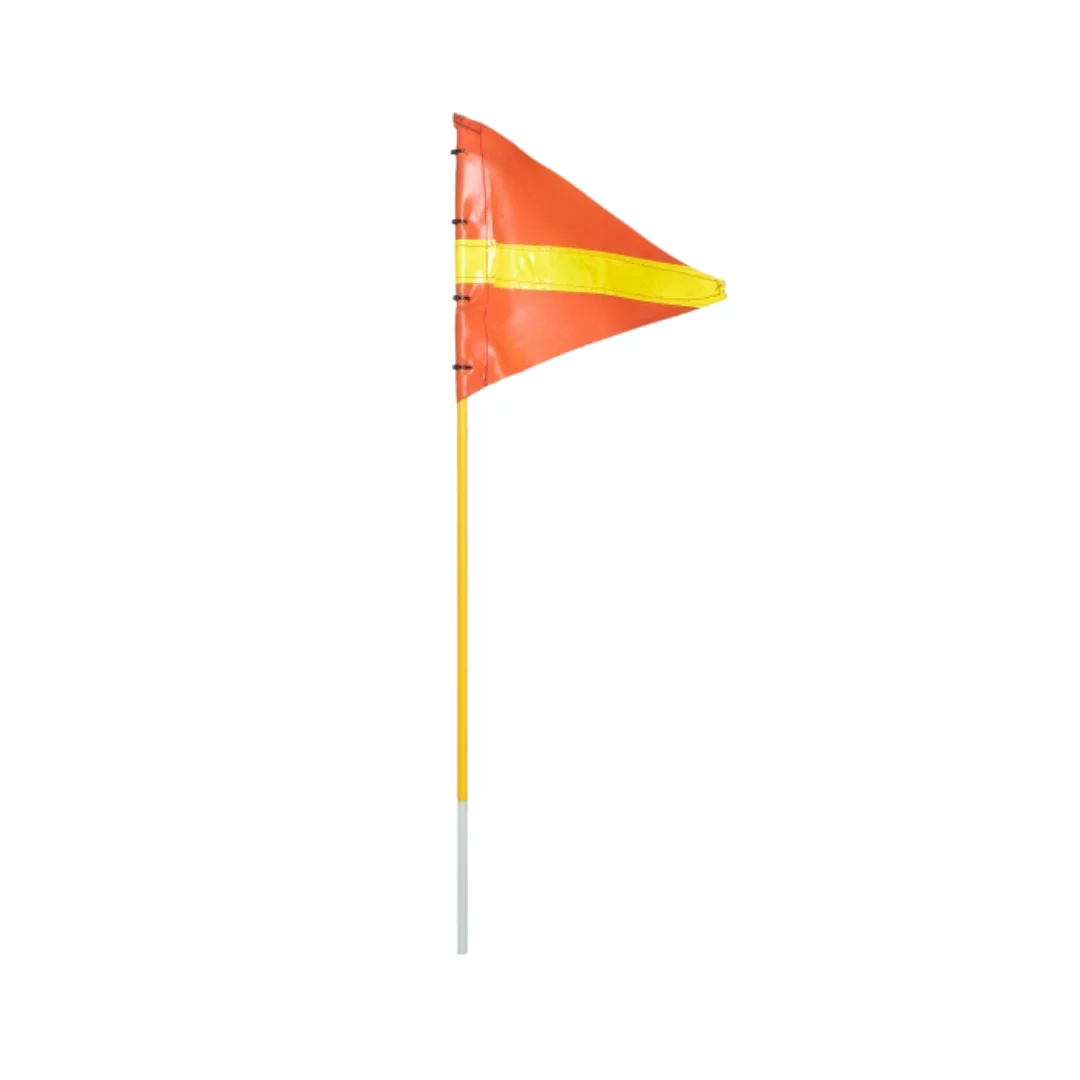 Buggy Whip Reflective Flag And Pole (3m)