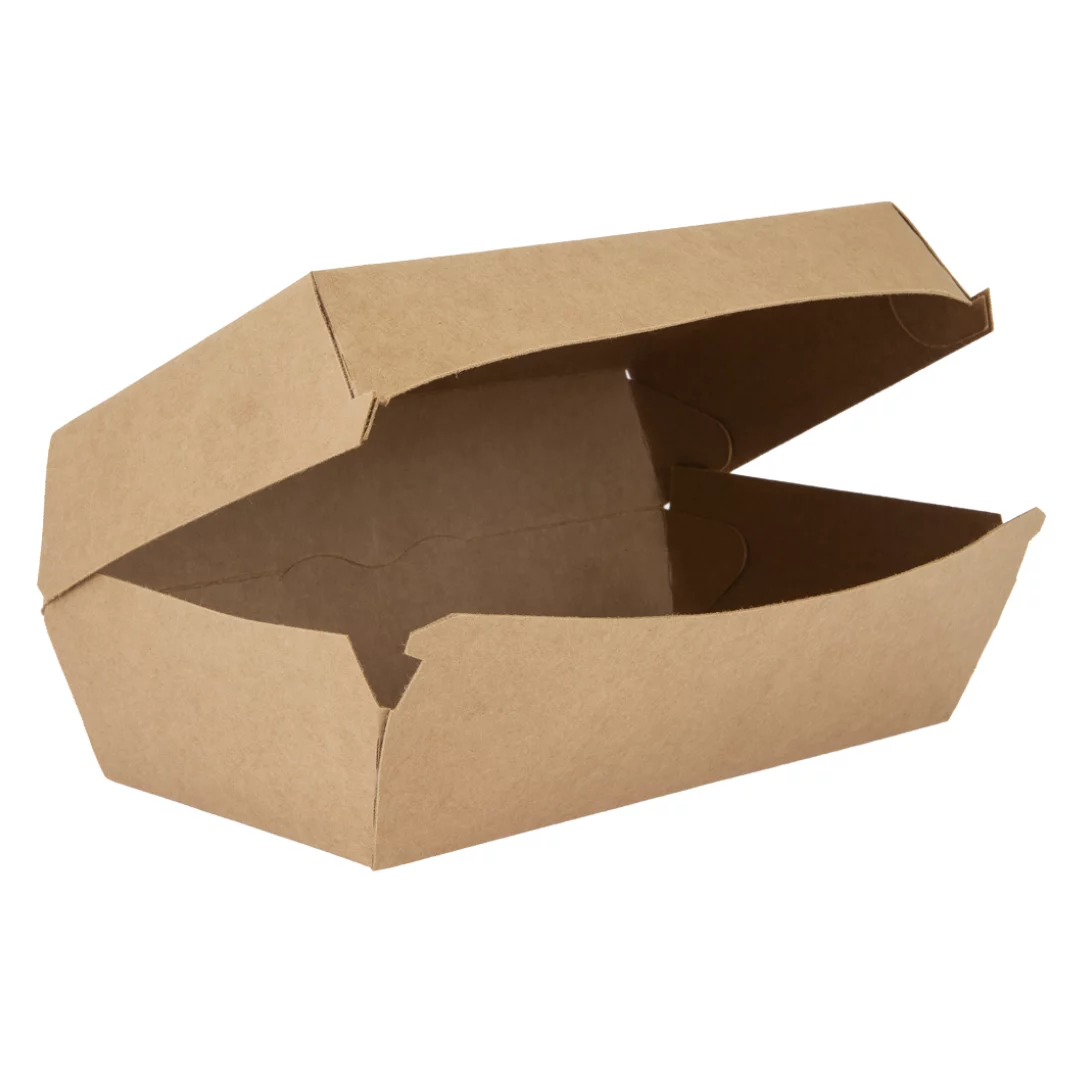 Kraft Burger & Chips Box | 1000ml