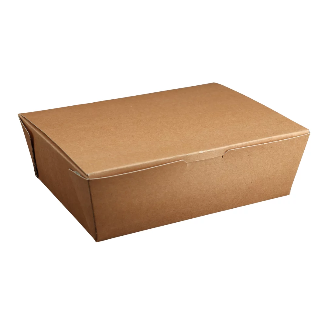Top Full Lid Fold Takeaway Box | Large | 190 x 140 x 65mm