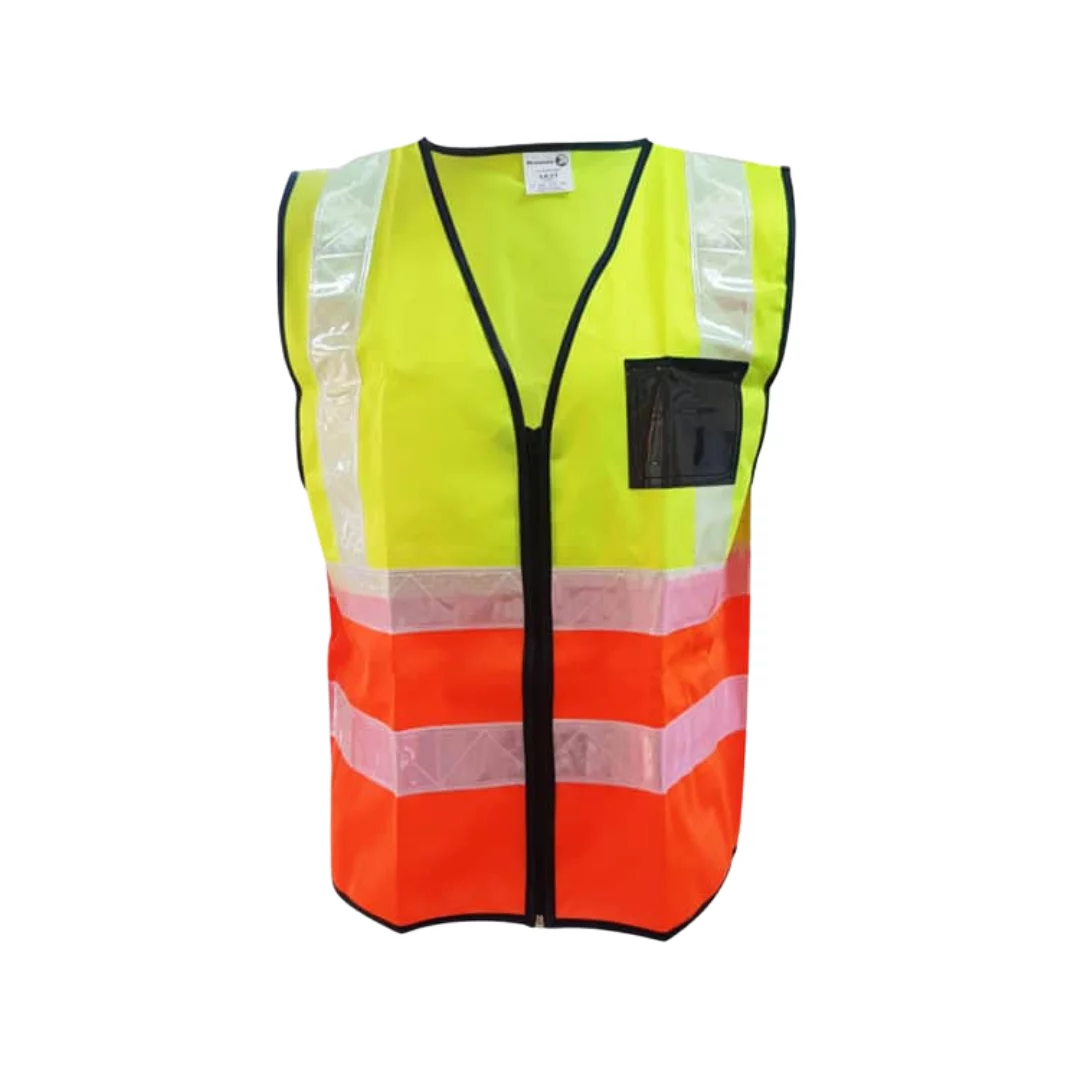 2 Tone Reflective Vest (Zip/ID Pocket)