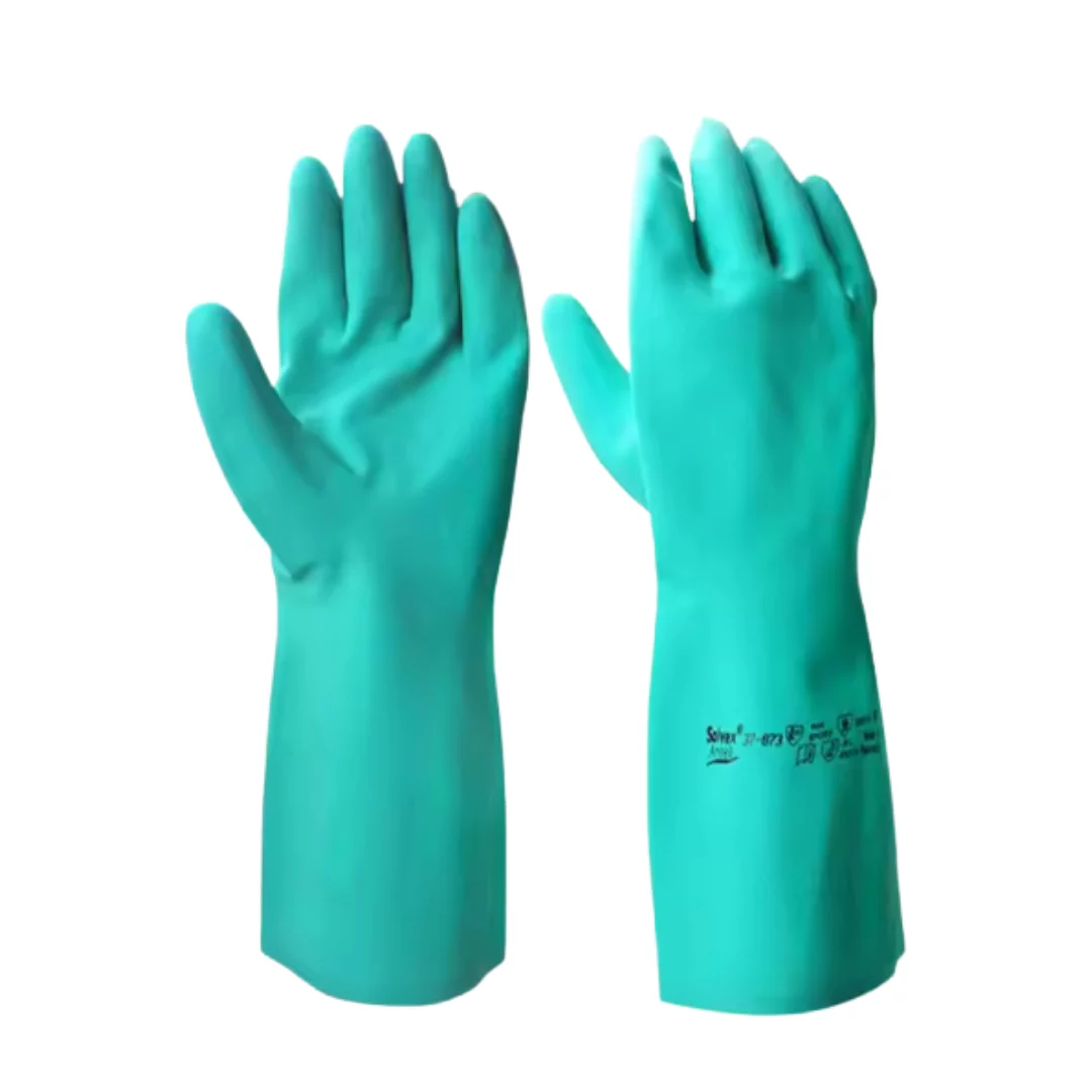 Green Nitrile Gloves