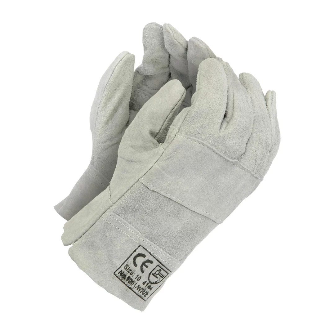 Chrome Leather Gloves (Wrist)