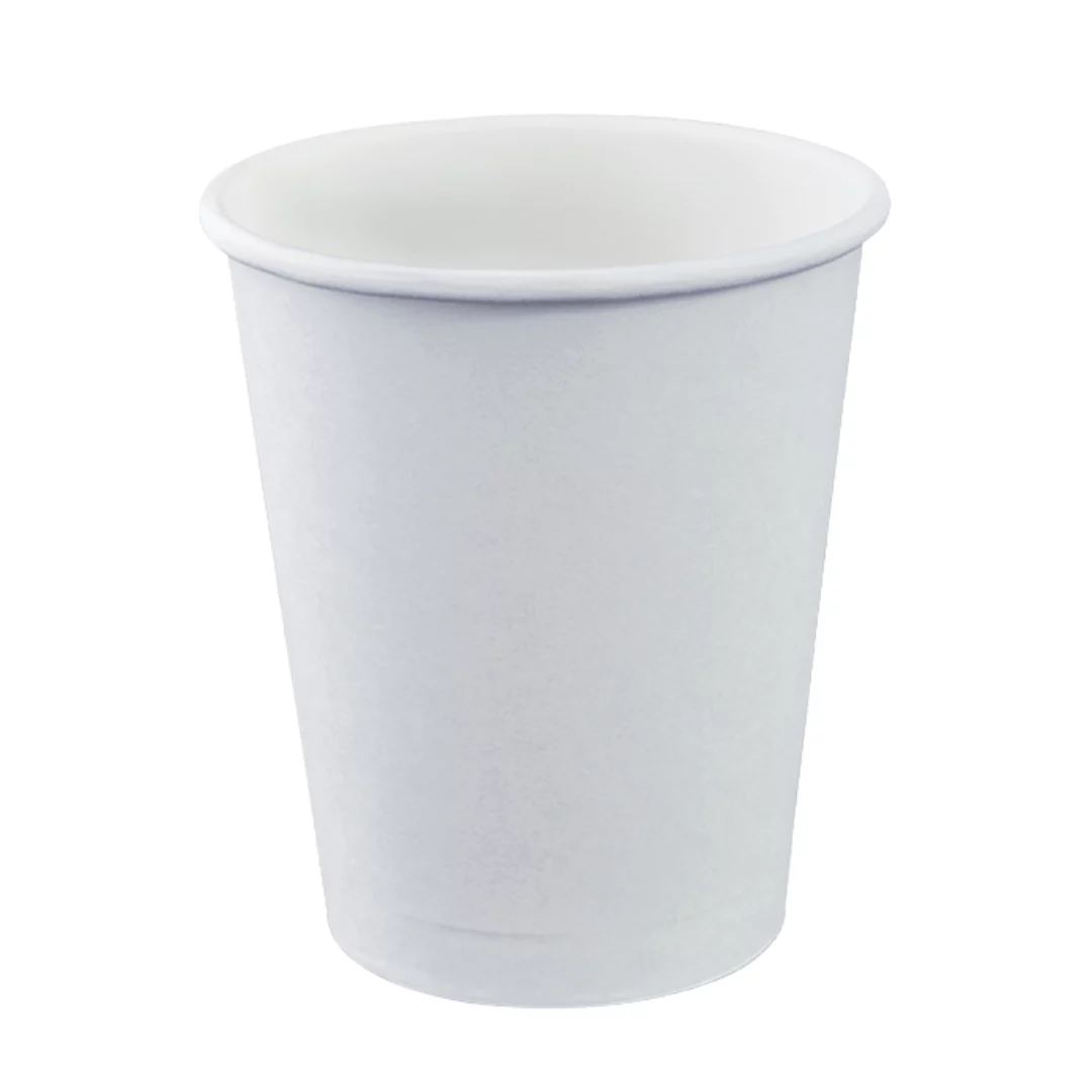 White Single Wall Coffee Cup | 250ml