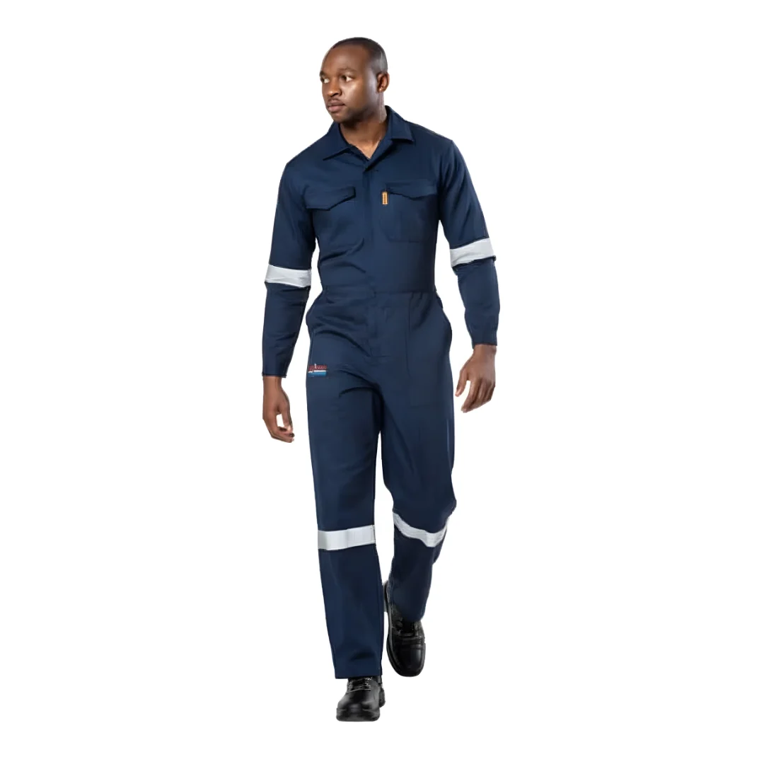 D59 Navy Blue Flame & Acid Overall Reflective Tape