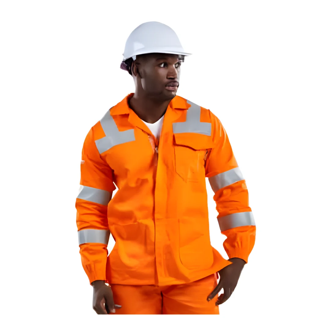 D59 Orange Flame & Acid Jacket Reflective Tape