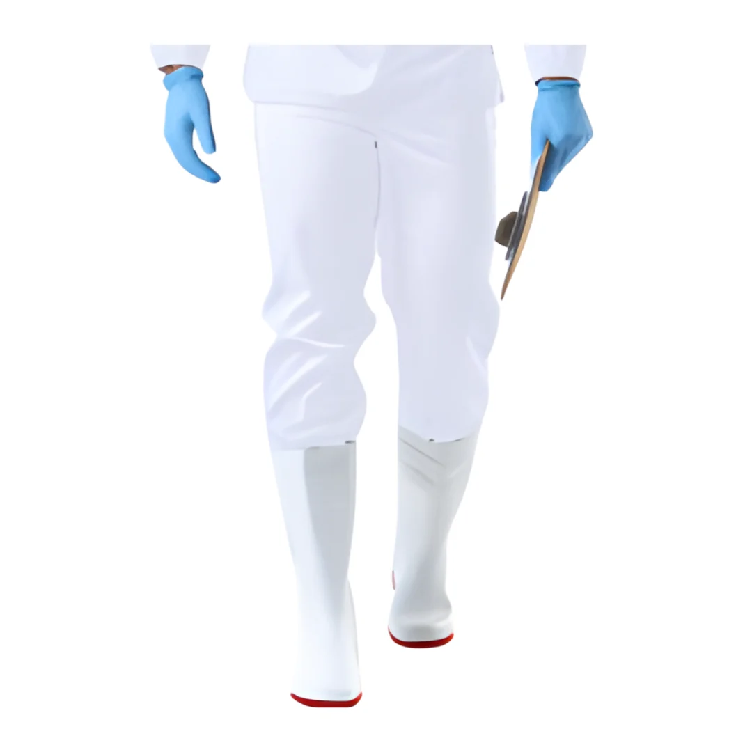 White HACCP Compliant Pants