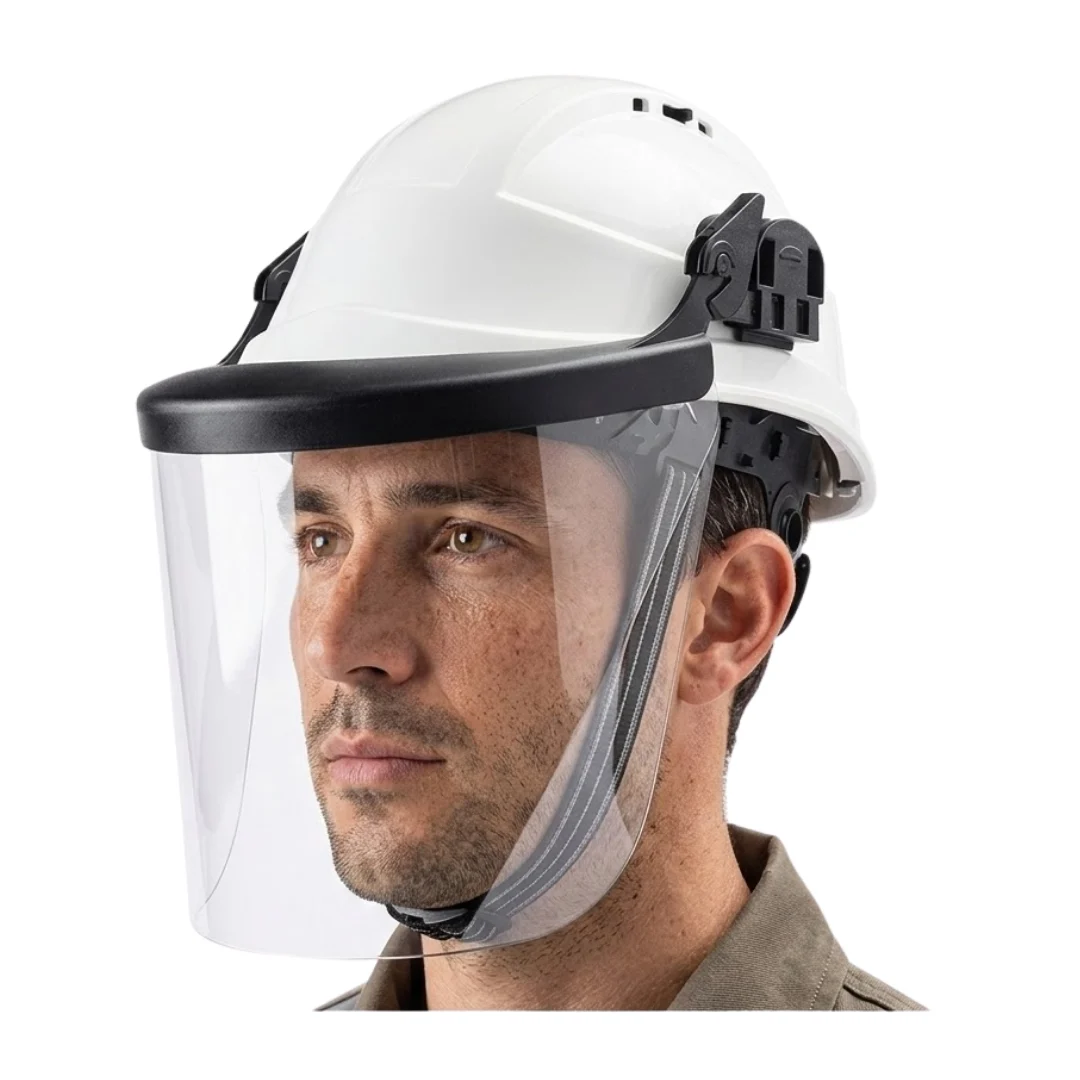 Dromex Evo Visor Carrier Hard Hat With Inter-E