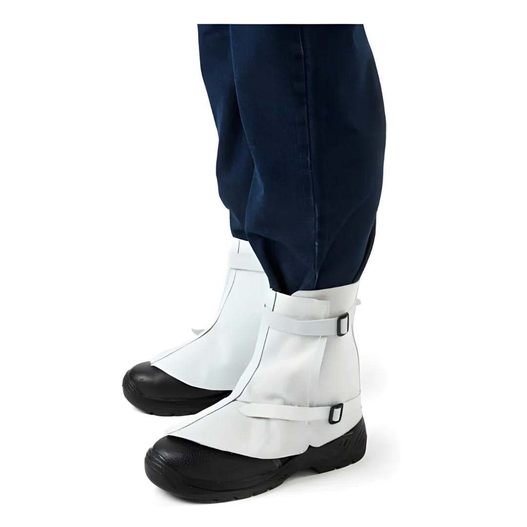 ACE Leather Ankle Spats With HDP Buckles