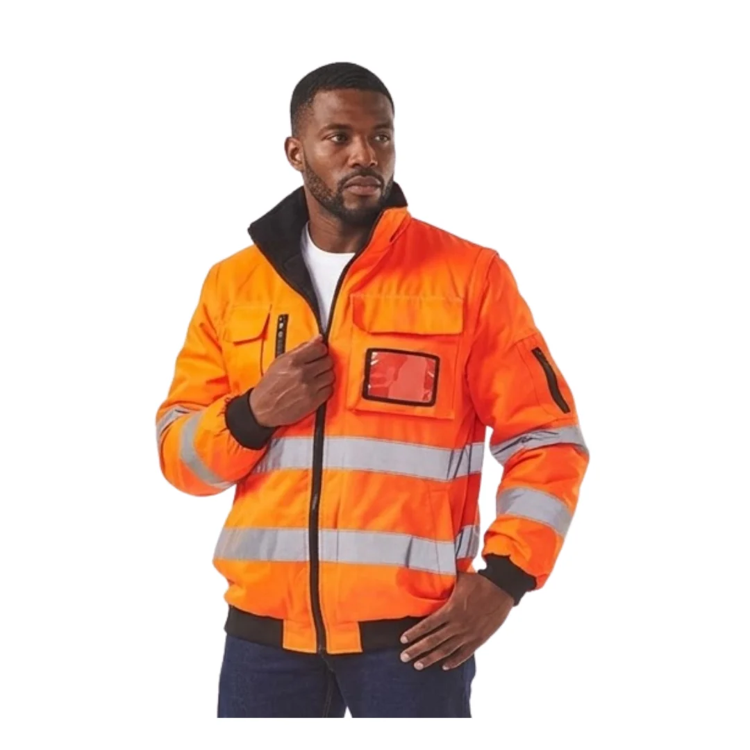 Dromex Hi Visibility Reflective Thermal Bunny Jacket