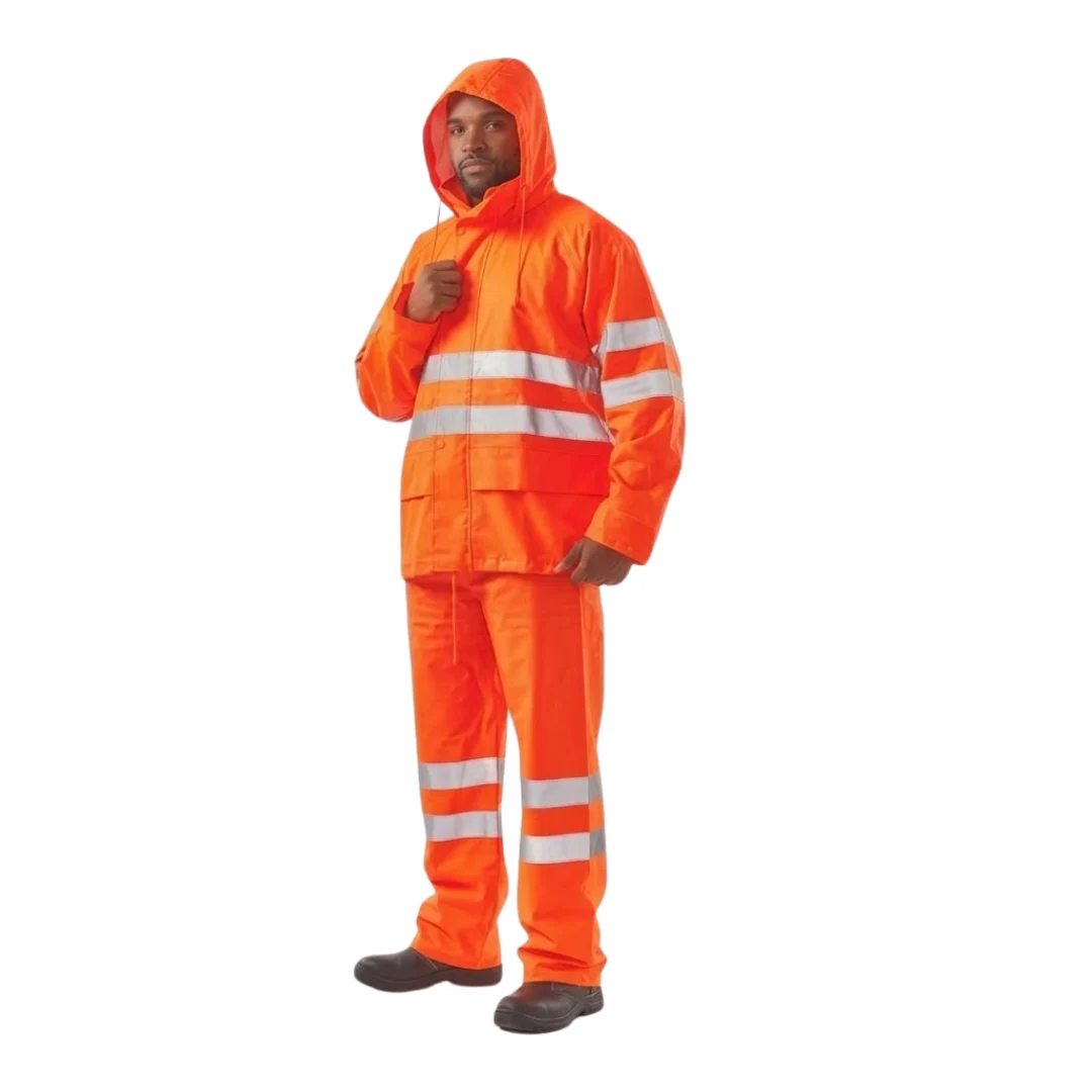 Dromex Orange Hydroplus PU Rain Suits