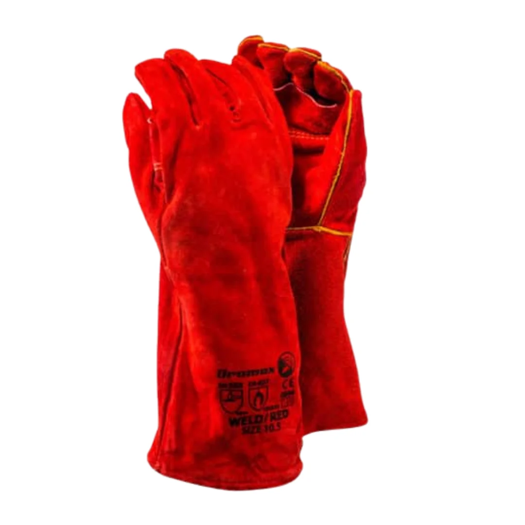 Dromex Red Heat Sewn With Aramid Elbow Length