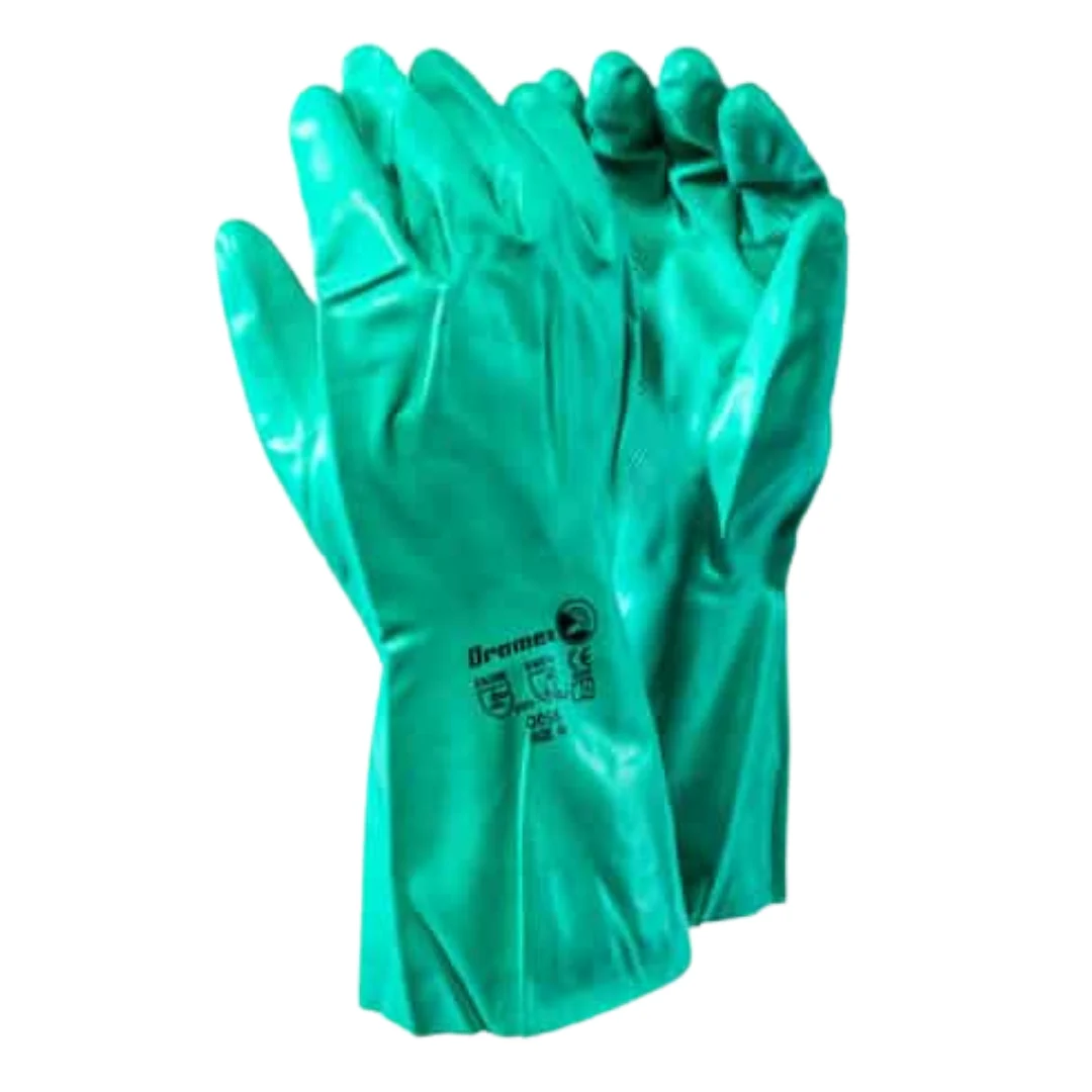 Dromex Green Nitrile Gloves
