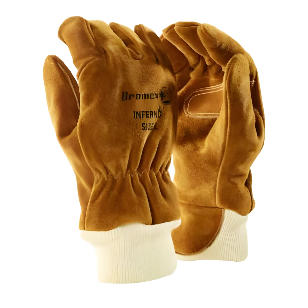 Dromex Inferno Fire Fighter Glove Leather NFPA